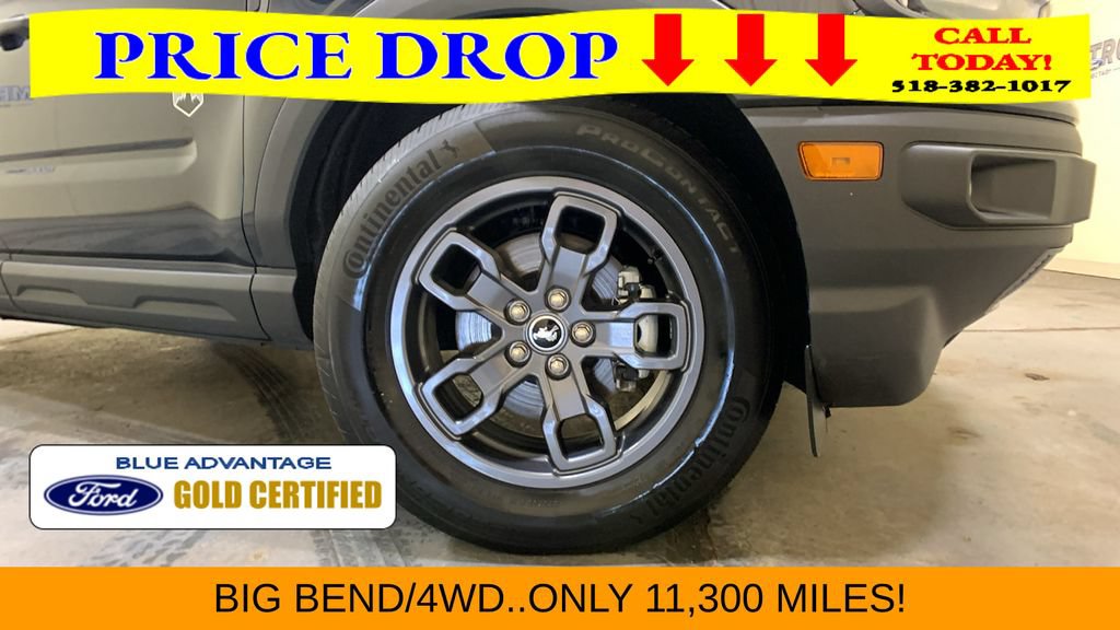 Certified 2023 Ford Bronco Sport Big Bend w/ Convenience Package AWD/4WD image 9