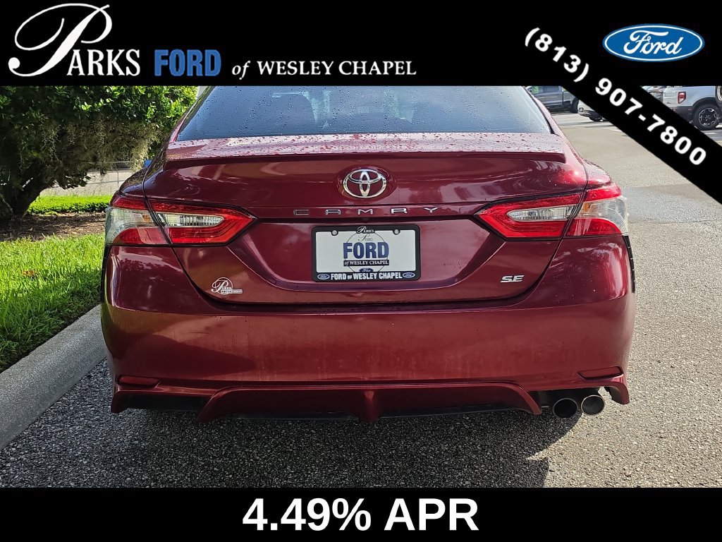 Used 2018 Toyota Camry SE w/ Moonroof Package FWD image 6