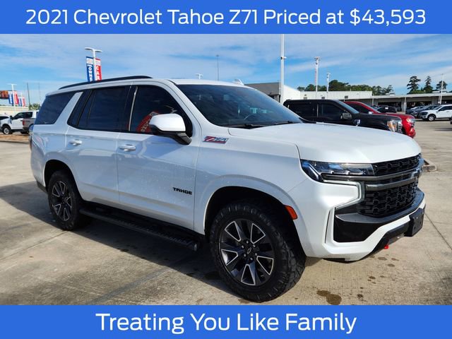 Used 2021 Chevrolet Tahoe Z71 w/ Luxury Package