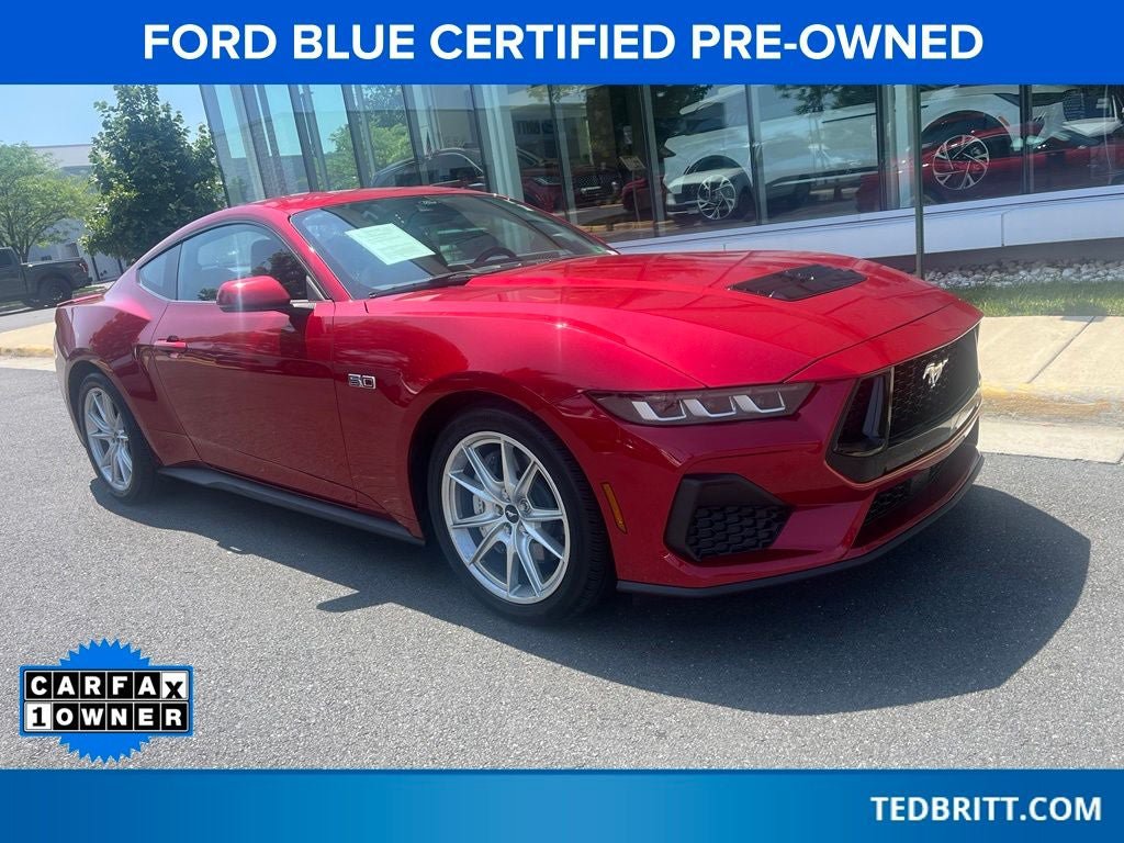 Certified 2024 Ford Mustang GT Premium