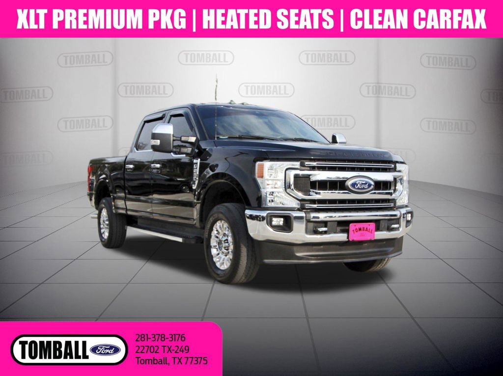 Certified 2022 Ford F250 XLT w/ XLT Premium Package AWD/4WD image 1
