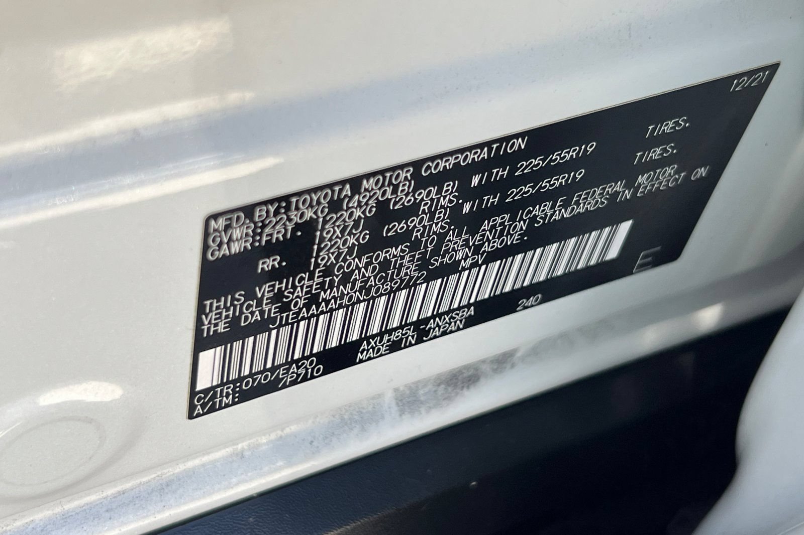 Used 2022 Toyota Venza Limited AWD/4WD image 30