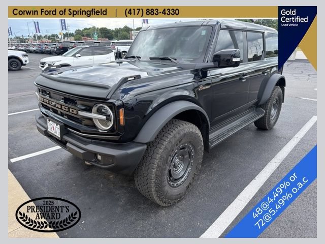 Certified 2025 Ford Bronco Outer Banks w/ Sasquatch Package