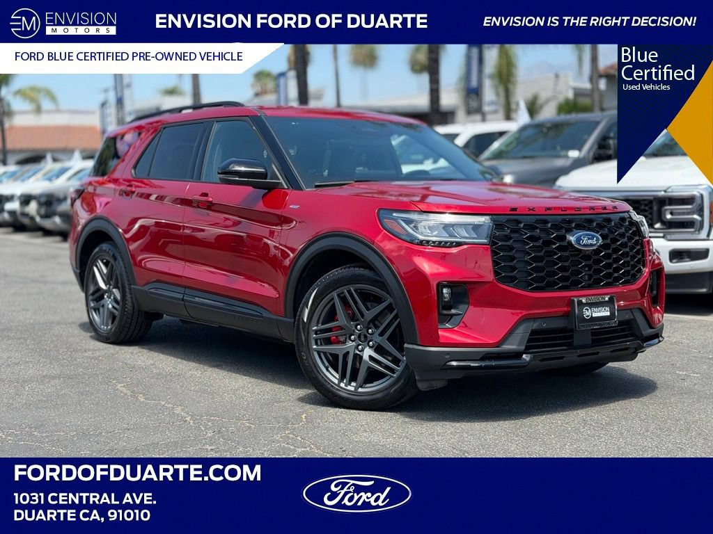 Certified 2025 Ford Explorer ST-Line w/ Premium Package RWD image 1