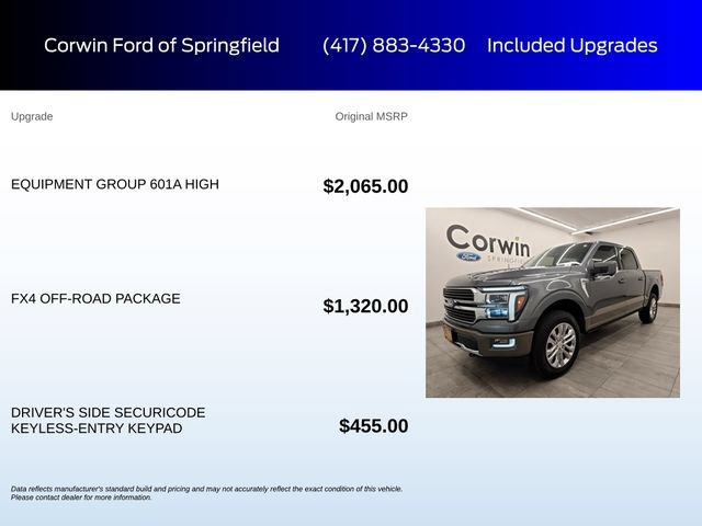 Certified 2026 Ford F150 King Ranch w/ Equipment Group 601A High AWD/4WD image 6