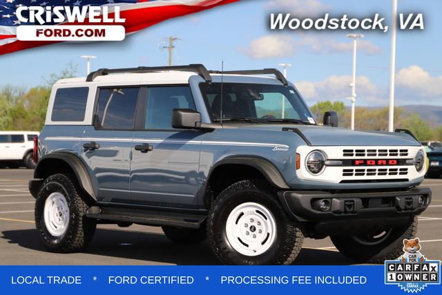Certified 2025 Ford Bronco Heritage Edition AWD/4WD image 1