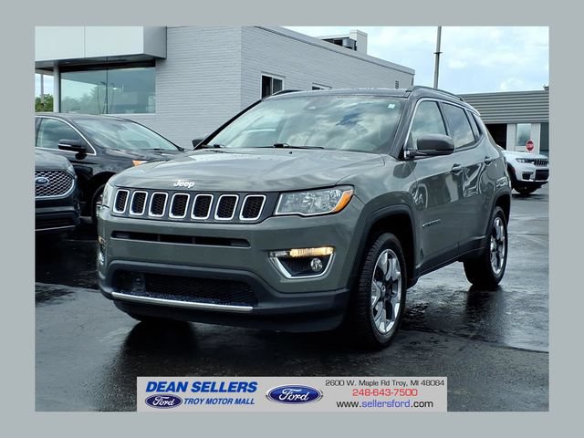 Used 2021 Jeep Compass Limited w/ Sun and Sound Group AWD/4WD image 1