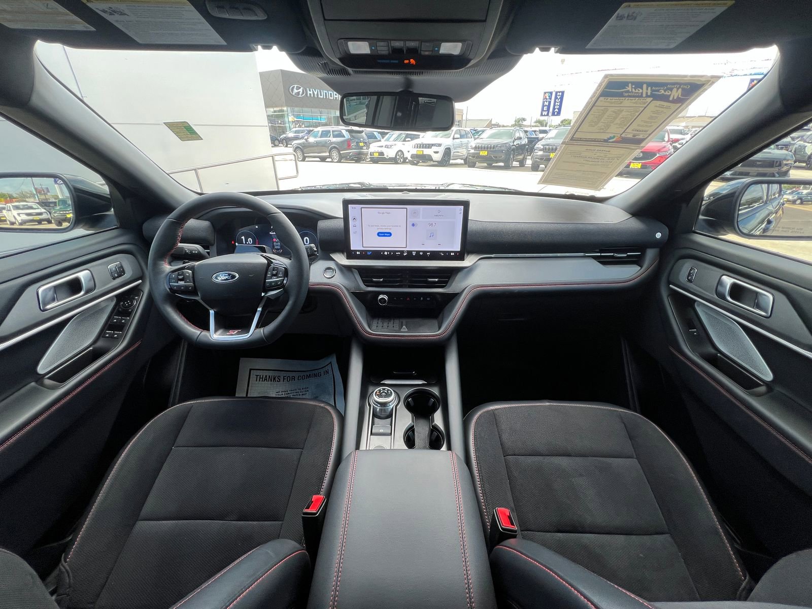 Certified 2025 Ford Explorer ST w/ Sun And Sound Package AWD/4WD image 19