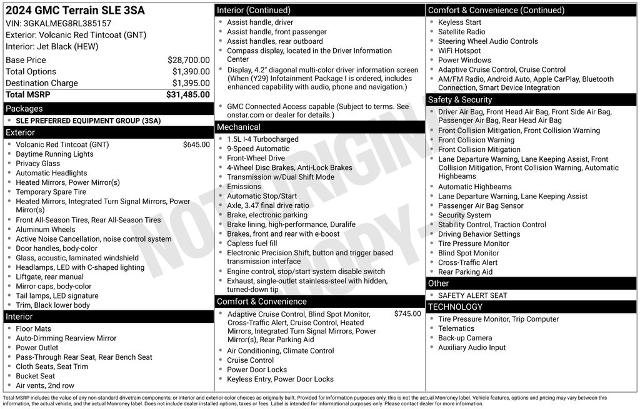 Used 2024 GMC Terrain SLE image 6