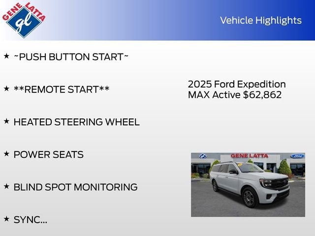 Certified 2025 Ford Expedition Max Active image 34