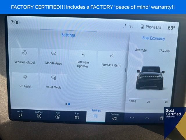 Certified 2024 Ford Bronco Badlands AWD/4WD image 33