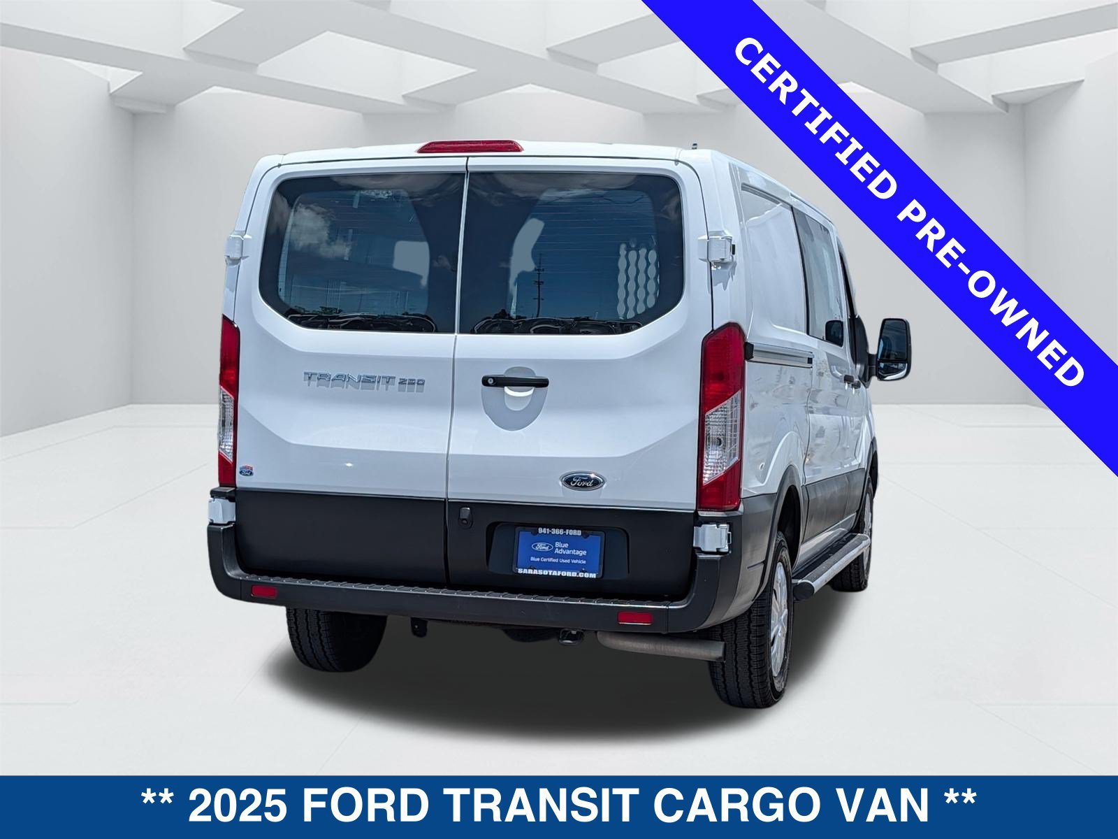 Certified 2025 Ford Transit 250 Low Roof w/ Exterior Upgrade Package RWD image 5