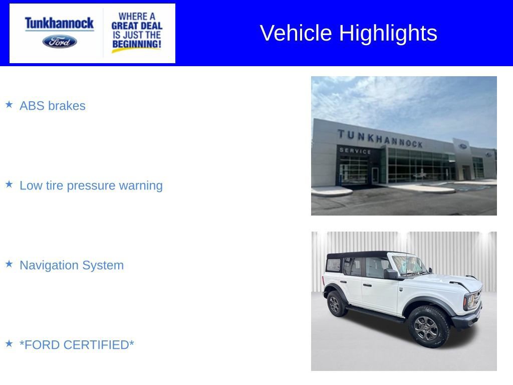 Certified 2023 Ford Bronco Big Bend image 12