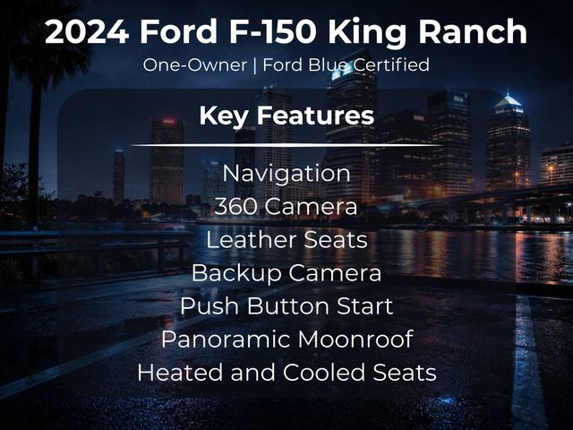 Certified 2024 Ford F150 King Ranch w/ FX4 Off-Road Package image 15