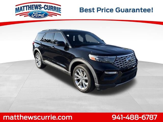 Certified 2021 Ford Explorer Platinum w/ Equipment Group 601A image 1
