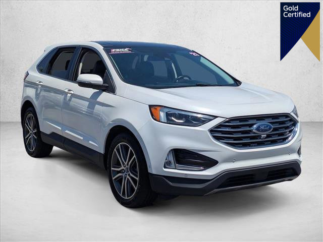 Certified 2021 Ford Edge Titanium w/ Equipment Group 301A AWD/4WD image 1
