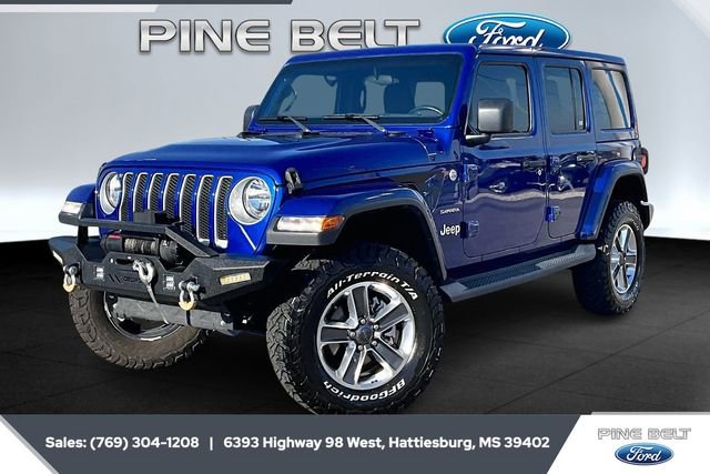 Used 2020 Jeep Wrangler Unlimited Sahara image 10