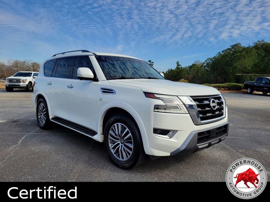 Used 2022 Nissan Armada SL w/ Captain's Chairs Package image 7