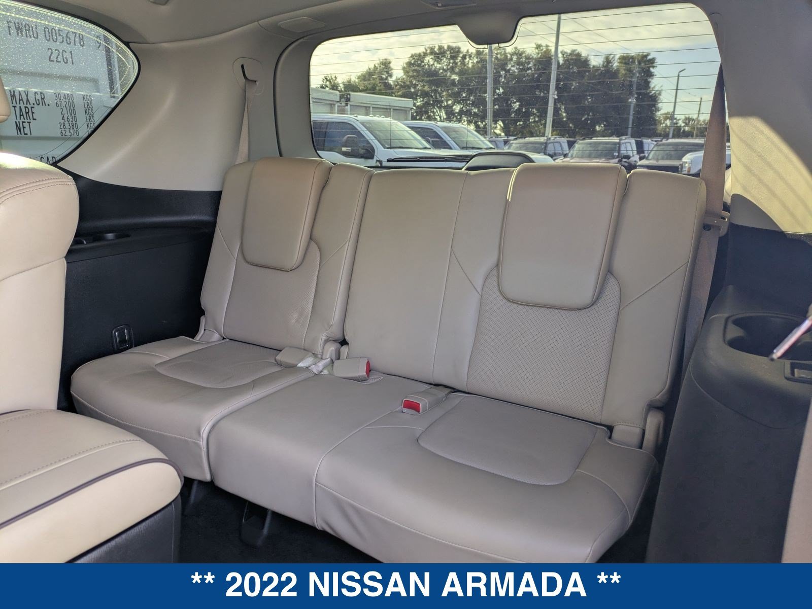 Used 2022 Nissan Armada Platinum w/ Captain's Chairs Package RWD image 17