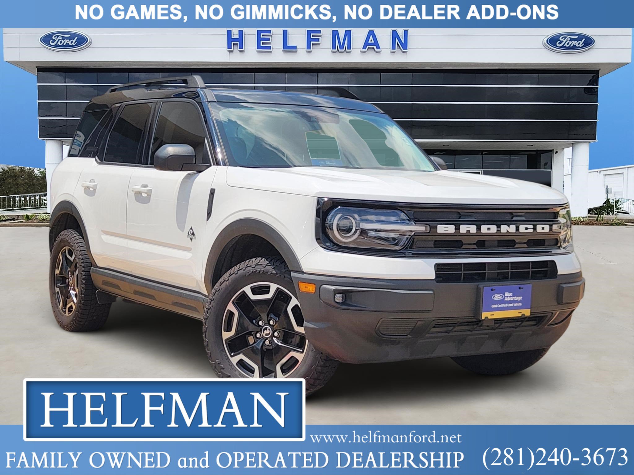 Certified 2022 Ford Bronco Sport Outer Banks w/ Tech Package