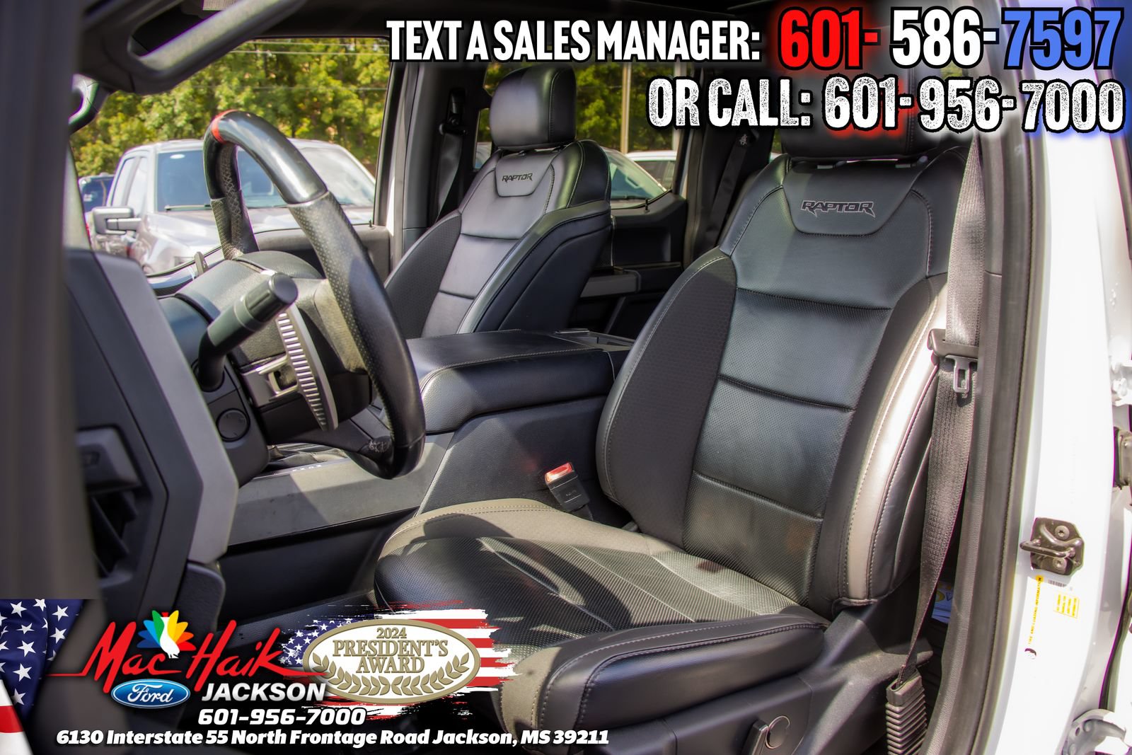 Certified 2019 Ford F150 Raptor w/ Equipment Group 802A Luxury AWD/4WD image 8