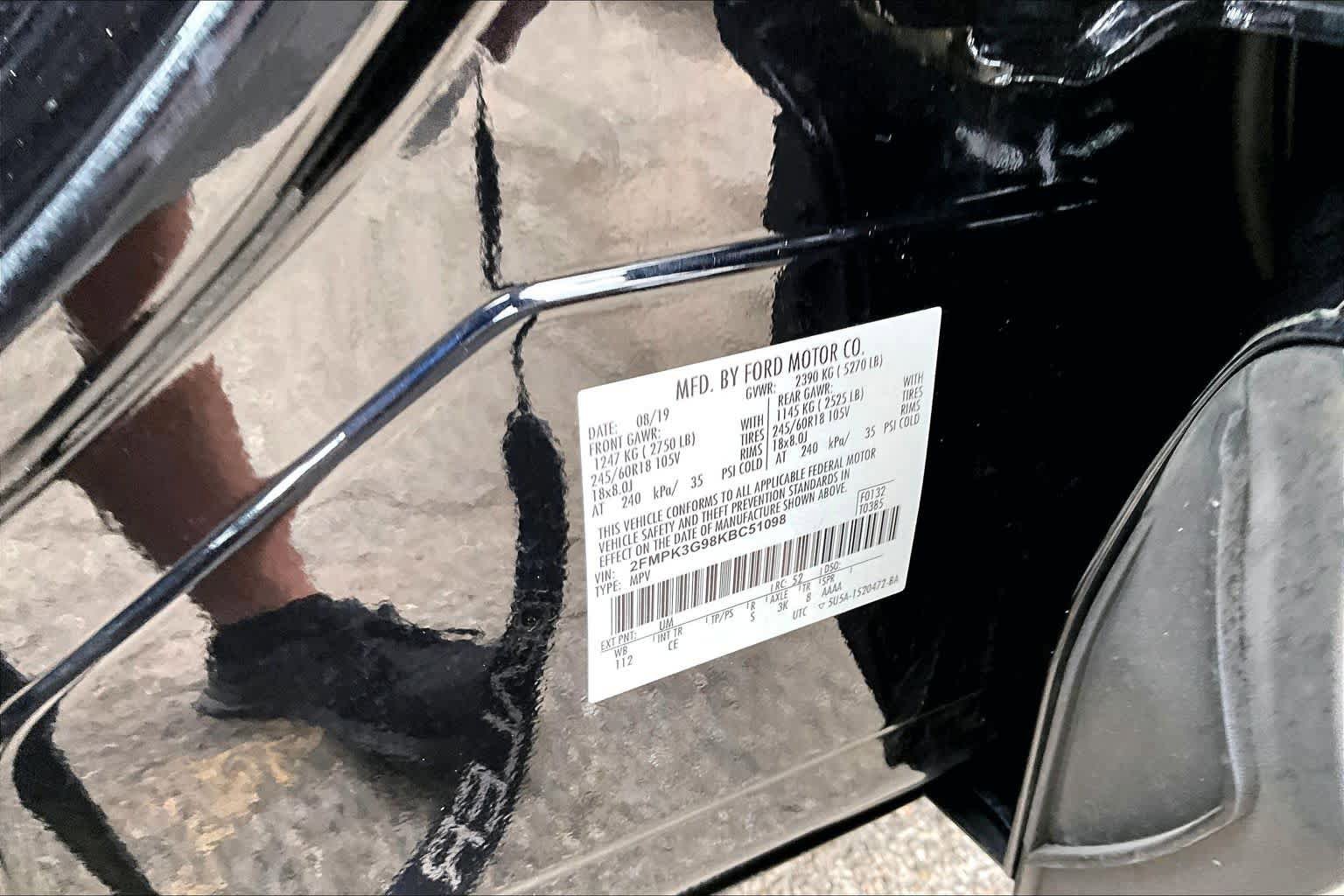 Certified 2019 Ford Edge SE FWD image 34