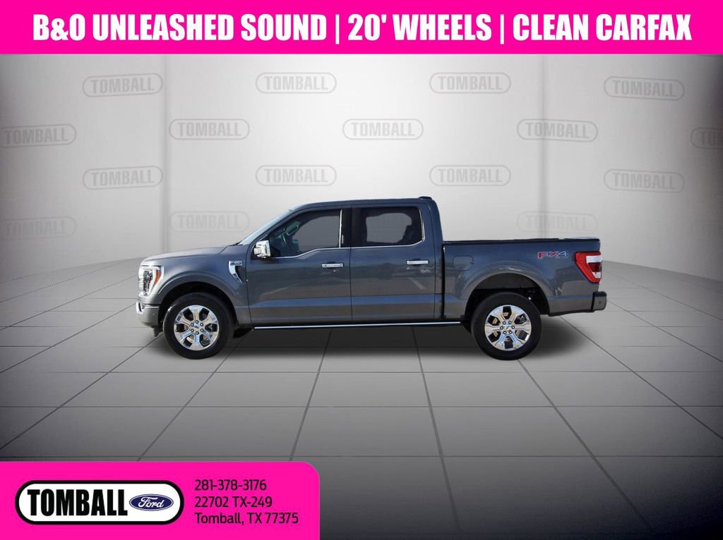 Certified 2023 Ford F150 Platinum w/ Equipment Group 701A High image 4