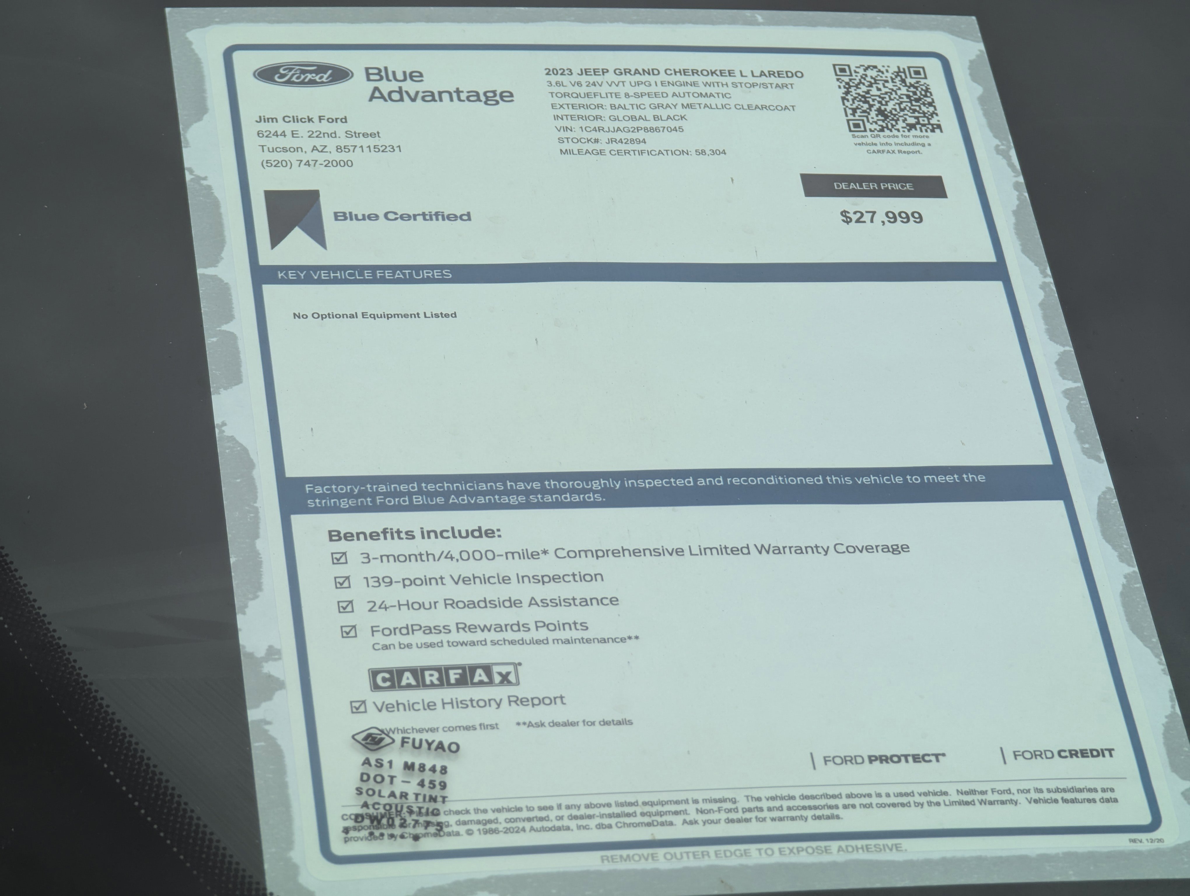 Used 2023 Jeep Grand Cherokee L Laredo image 14