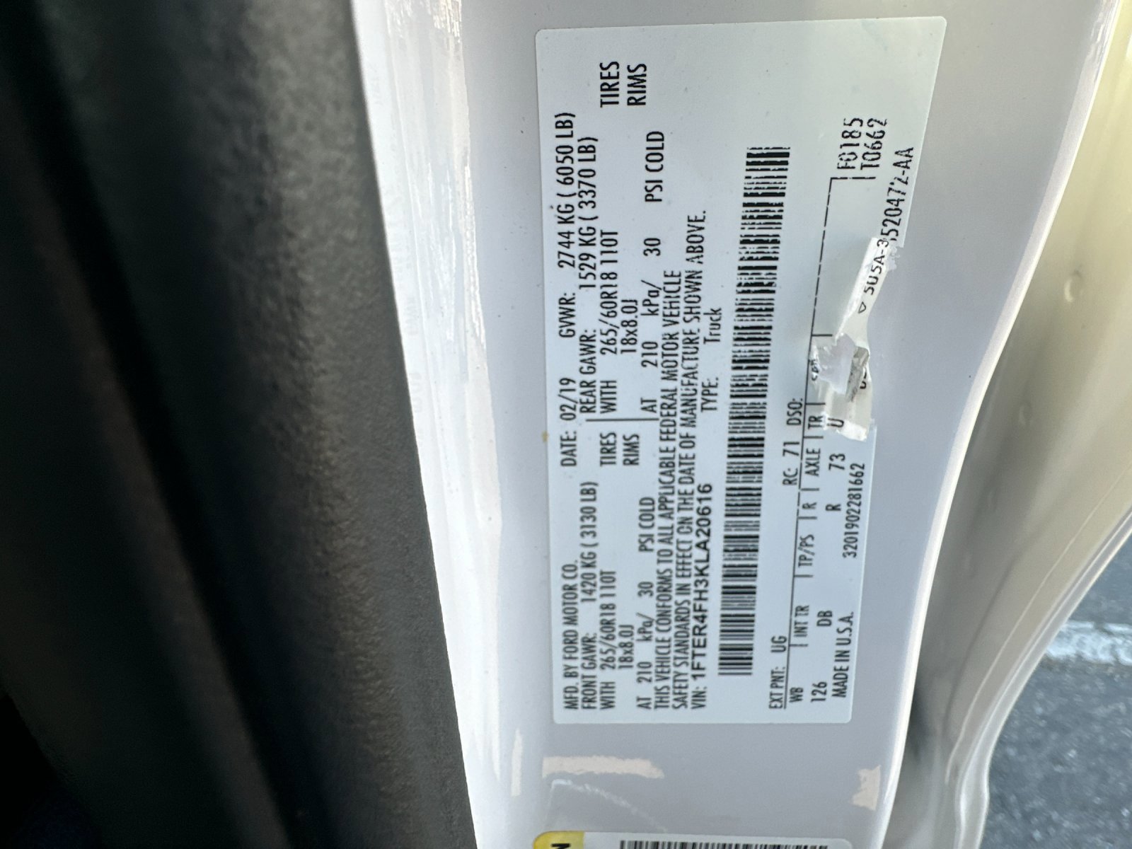 Certified 2019 Ford Ranger Lariat image 28