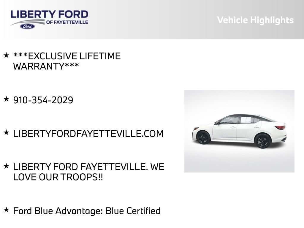 Used 2025 Nissan Sentra SR FWD image 5