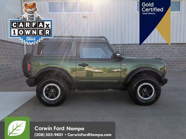 Certified 2023 Ford Bronco Badlands w/ Sasquatch Package AWD/4WD video 2