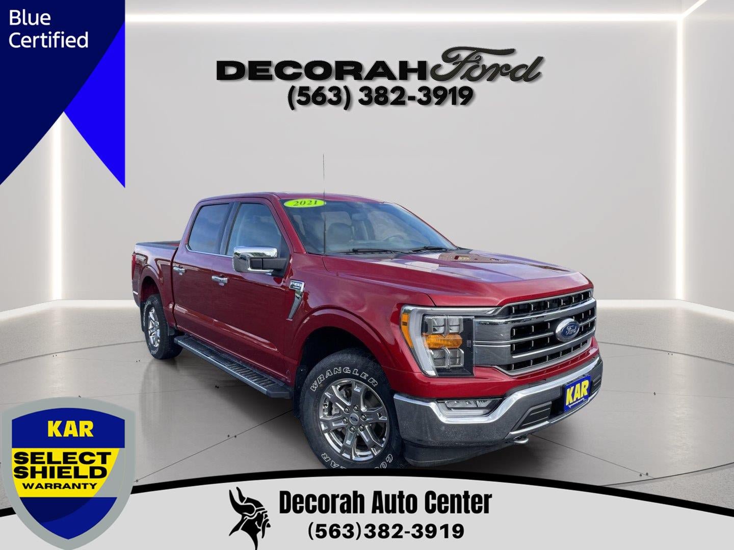 Certified 2021 Ford F150 Lariat