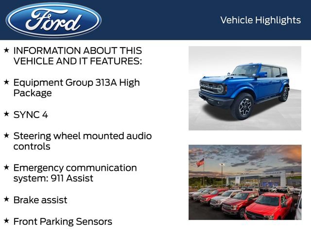 Certified 2022 Ford Bronco Outer Banks AWD/4WD image 5