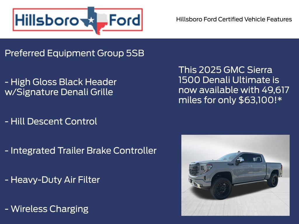 Used 2025 GMC Sierra 1500 Denali Ultimate AWD/4WD image 17