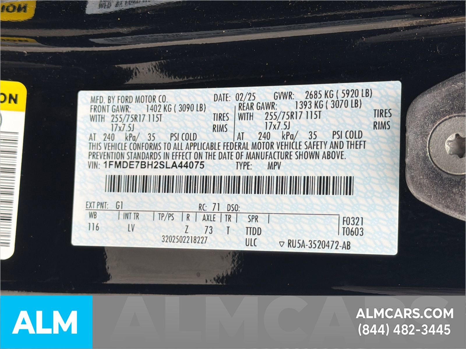 Certified 2025 Ford Bronco Big Bend AWD/4WD image 38