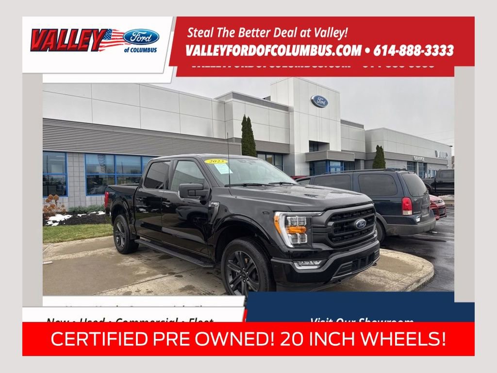 Certified 2023 Ford F150 XLT w/ Equipment Group 302A High image 1