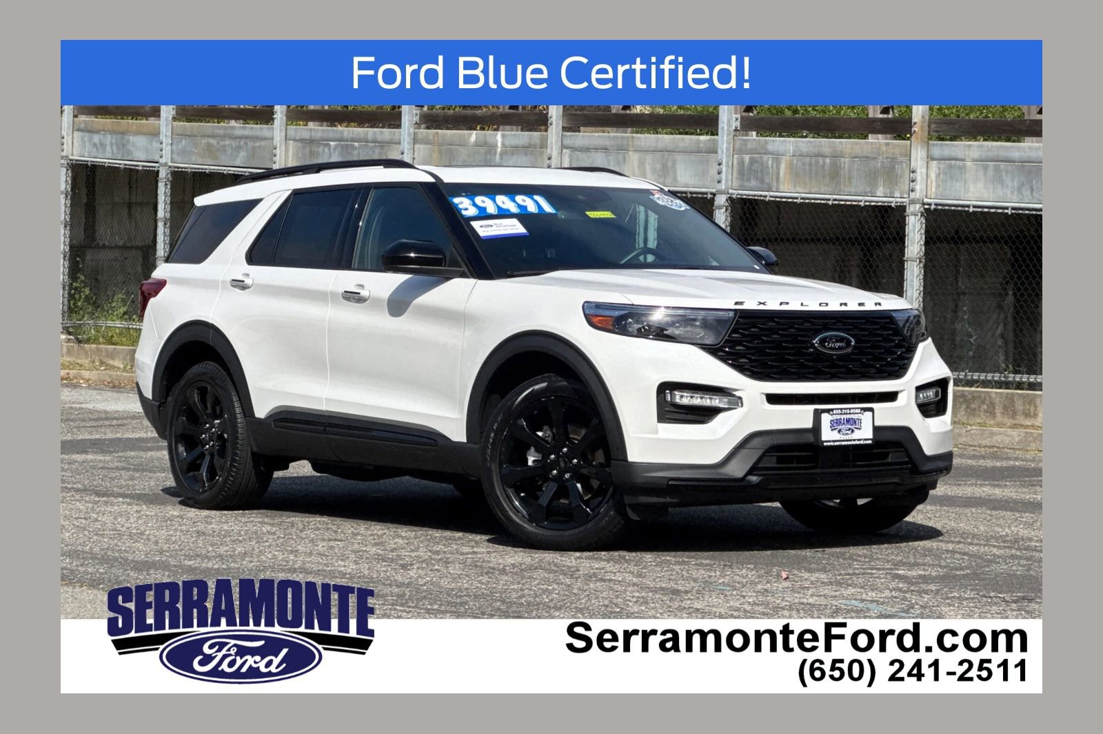 Certified 2023 Ford Explorer ST-Line w/ Class IV Trailer Tow Package