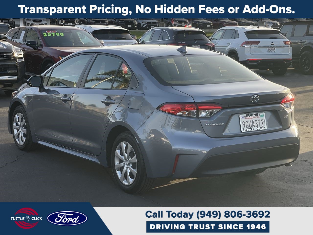 Used 2023 Toyota Corolla LE w/ Carpet Mat Package (TMS) FWD image 13