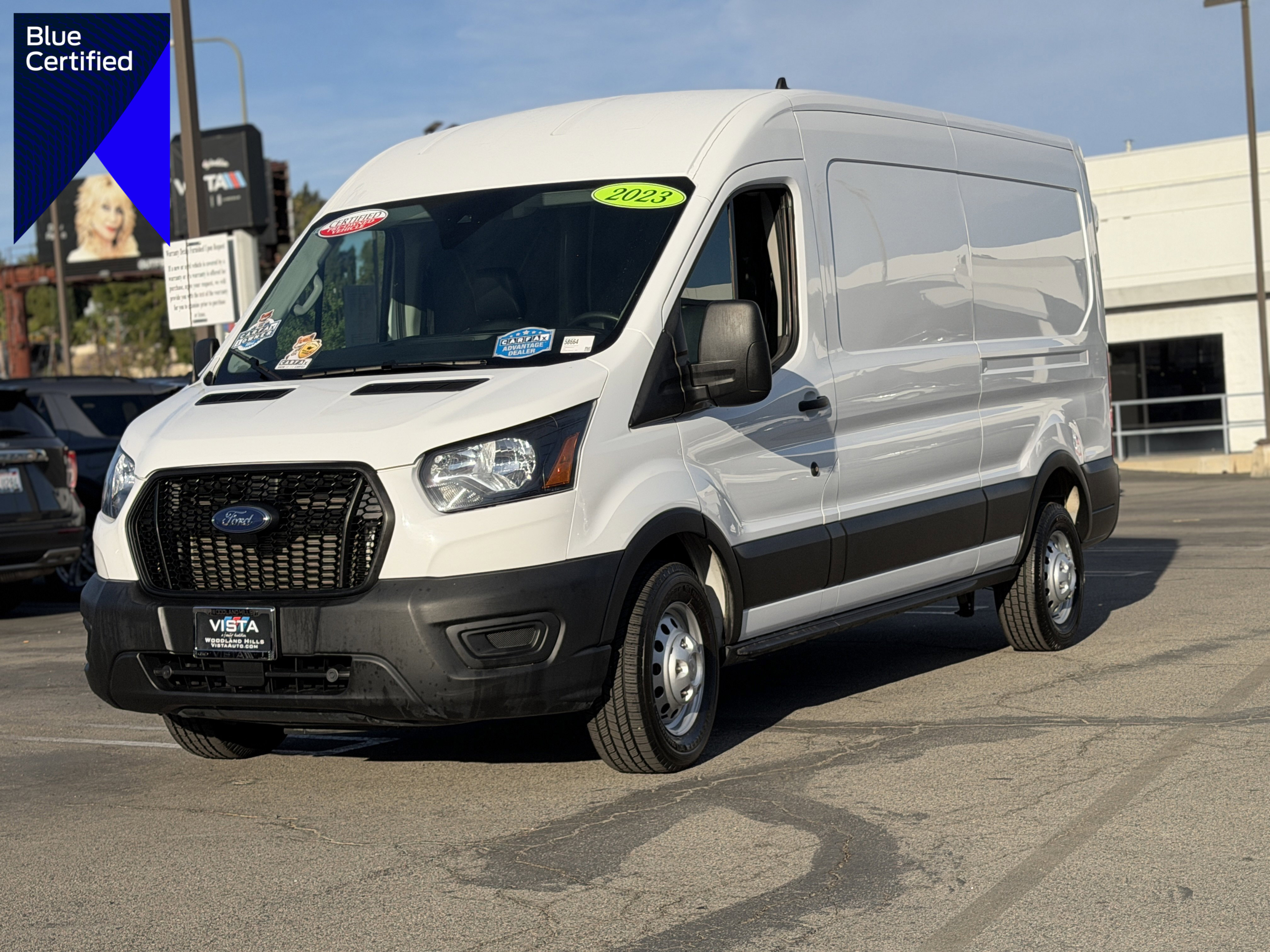 Certified 2023 Ford Transit 250 Medium Roof AWD image 1