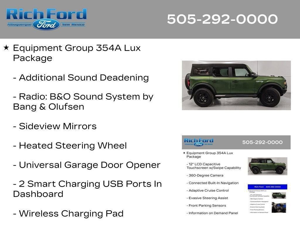 Certified 2023 Ford Bronco Wildtrak AWD/4WD image 45