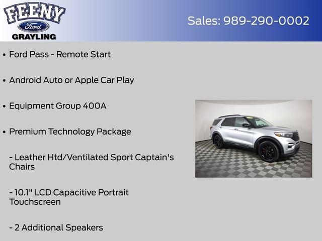 Certified 2020 Ford Explorer ST w/ ST Street Pack AWD/4WD image 8