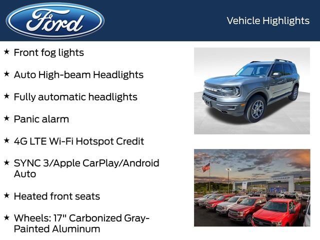 Certified 2022 Ford Bronco Sport Badlands AWD/4WD image 9
