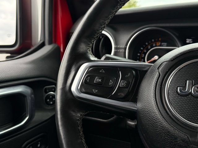 Used 2021 Jeep Wrangler Unlimited Sahara w/ Uconnect 4C Nav & Sound Group AWD/4WD image 11