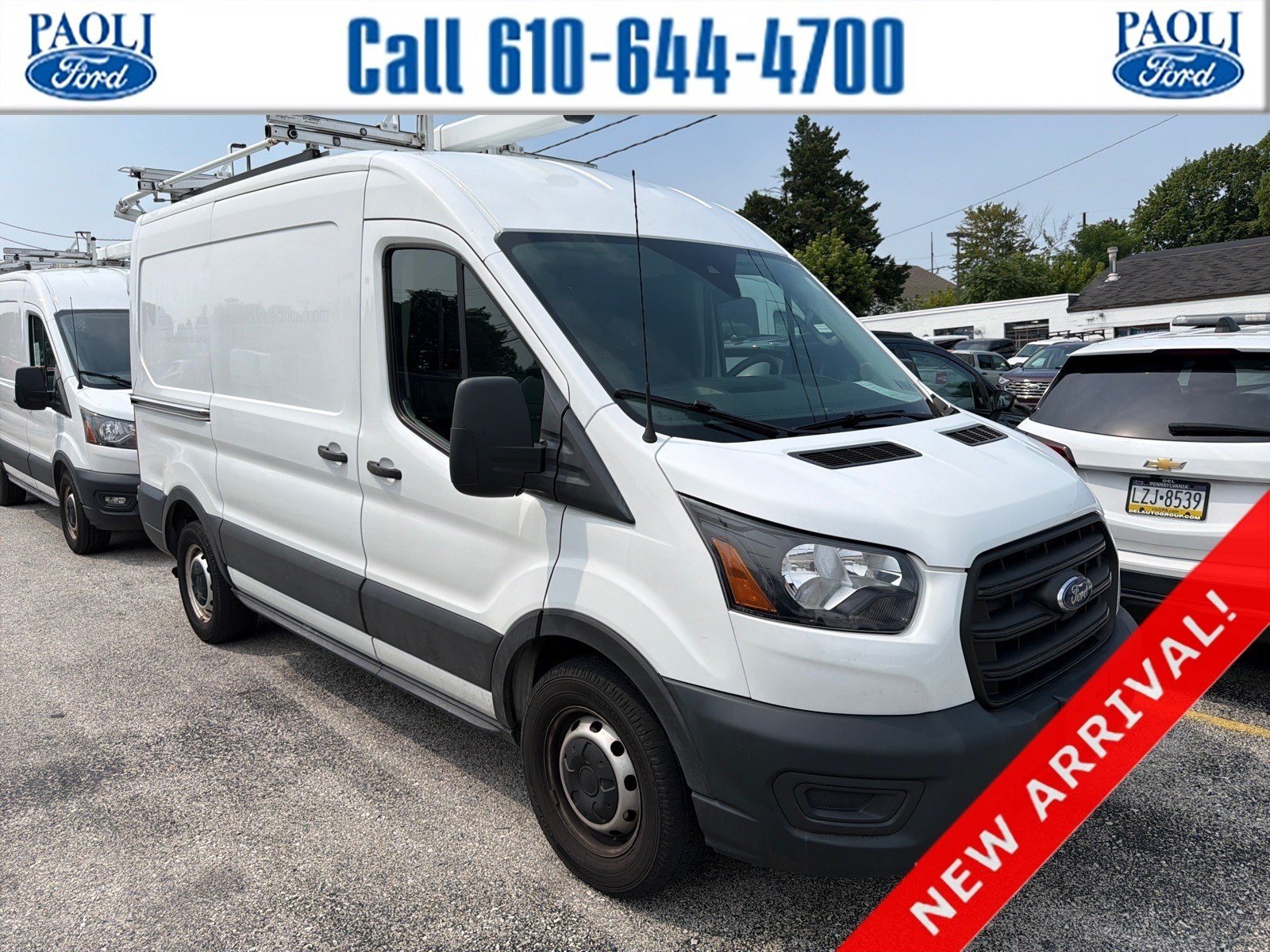 Certified 2020 Ford Transit 150 Medium Roof w/ Load Area Protection Package RWD image 1