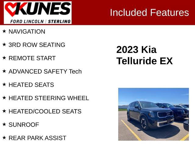 Used 2023 Kia Telluride EX w/ EX Captain's Chair Package AWD/4WD image 2