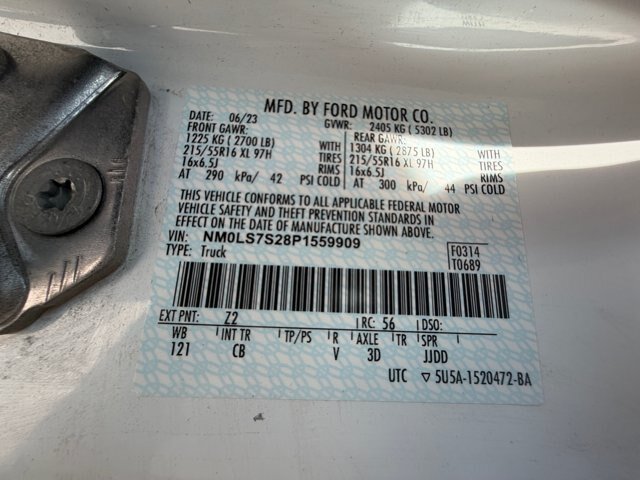 Certified 2023 Ford Transit Connect XL FWD image 25