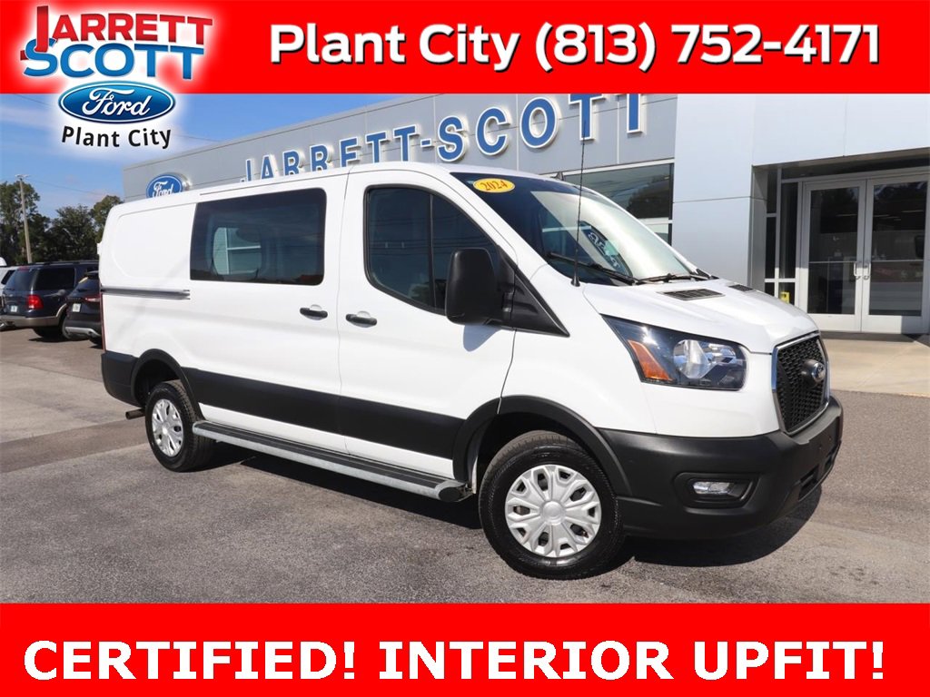 Certified 2024 Ford Transit 250 Low Roof w/ Exterior Upgrade Package
