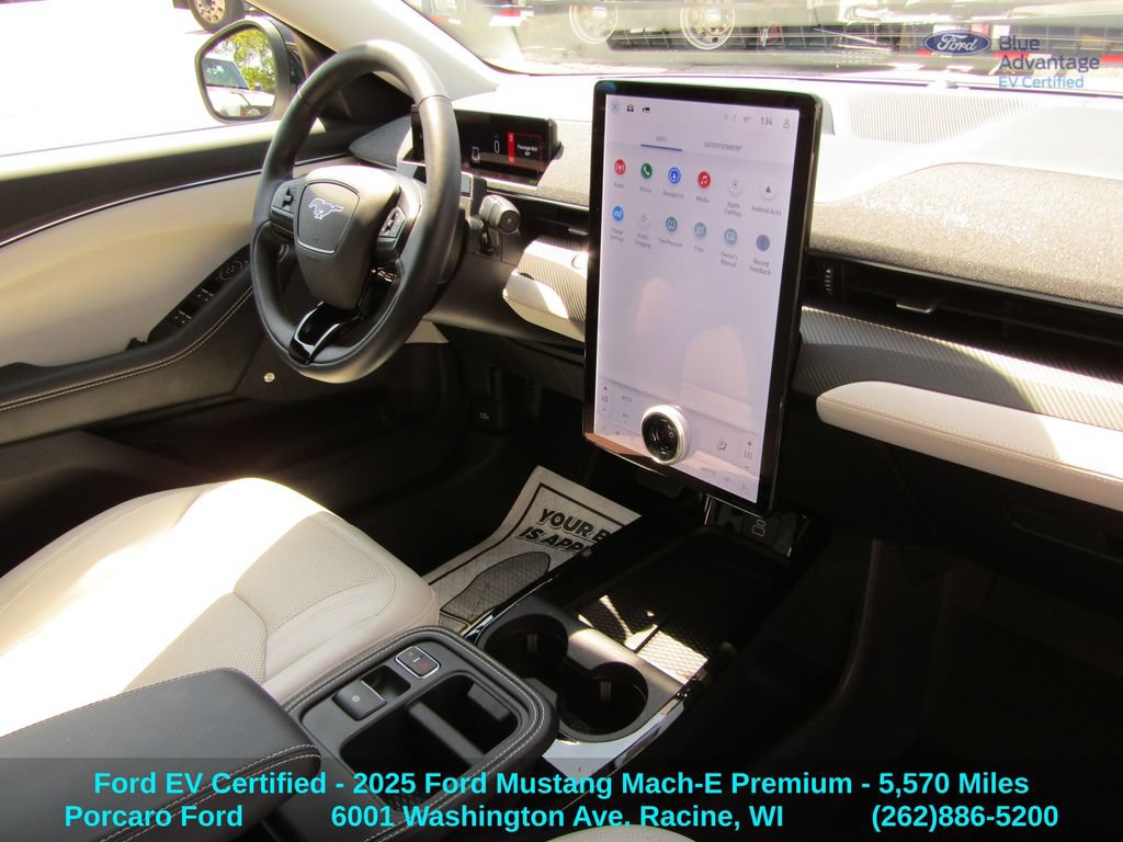 Certified 2025 Ford Mustang Mach-E Premium AWD/4WD image 40
