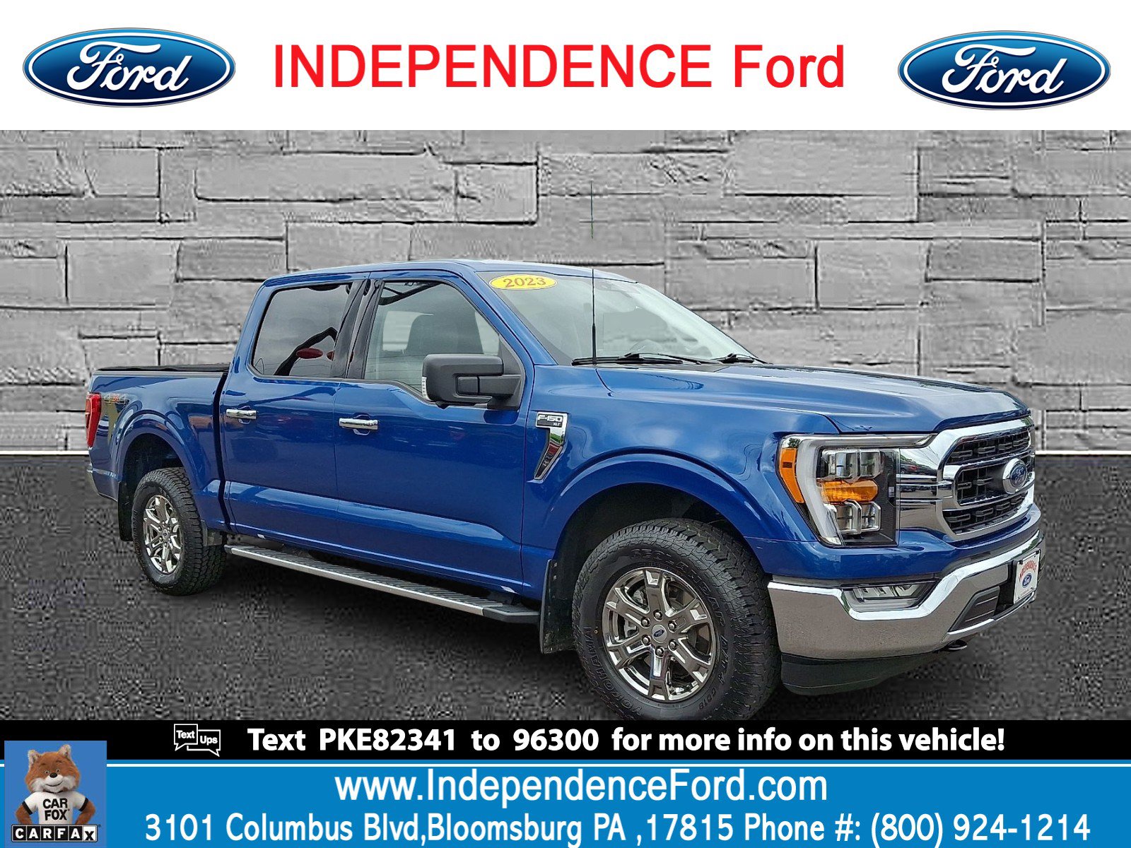 Certified 2023 Ford F150 XLT w/ Equipment Group 302A High