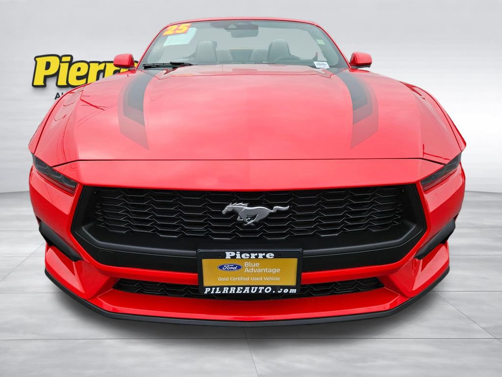 Certified 2025 Ford Mustang Convertible w/ Wheel & Stripe Package RWD image 33